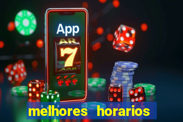 melhores horarios pagantes fortune tiger